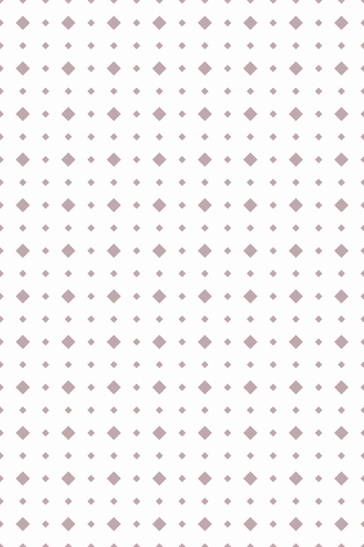 Losanges Mauve Poudré, le motif seul