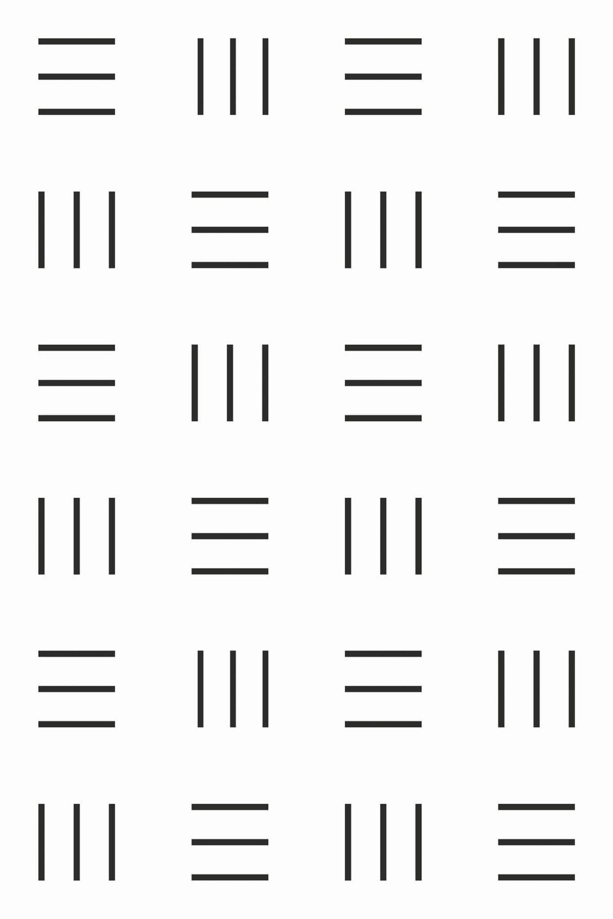 Traits Alternés Noir Graphite, aperçu aux dimensions saisies