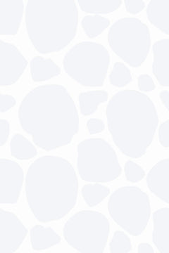 Galets arrondis gris perle de tailles différentes, séparés par un réseau de joints blancs, sur toute la surface.