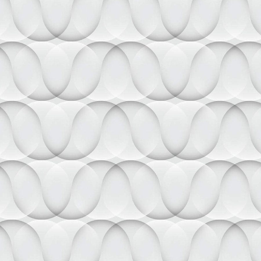 Relief Capitonné Blanc Cassé, le motif seul