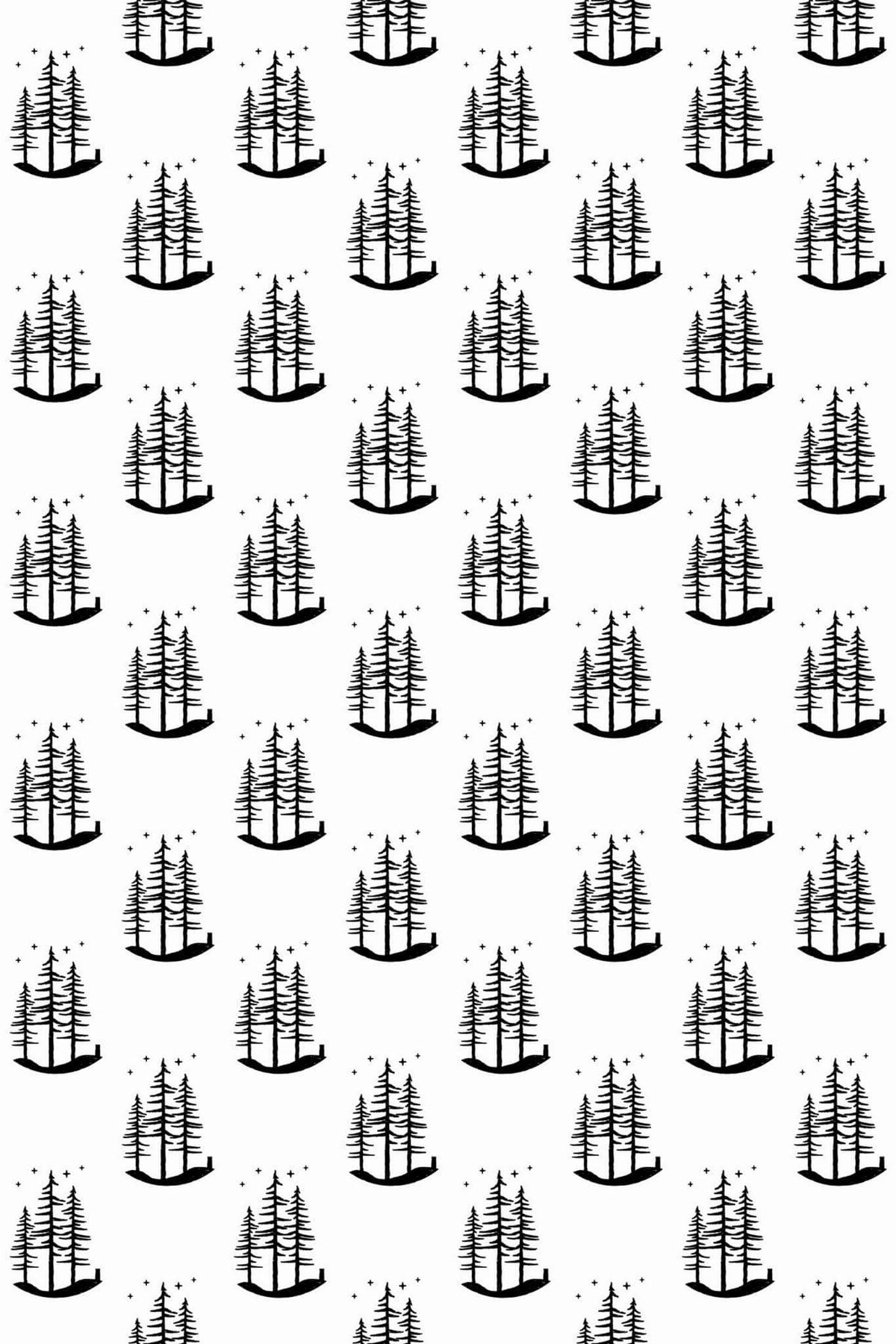 Bosquets de Sapins Noirs, le motif seul