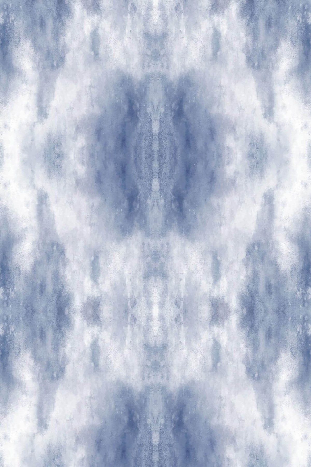Brume Délavée Bleu Ardoise, le motif seul