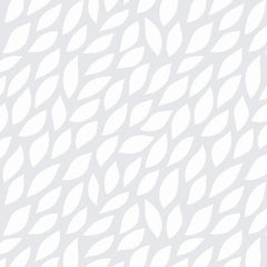 Gros plan sur l'impression, contour fin des feuilles et passage du gris au blanc cassé.