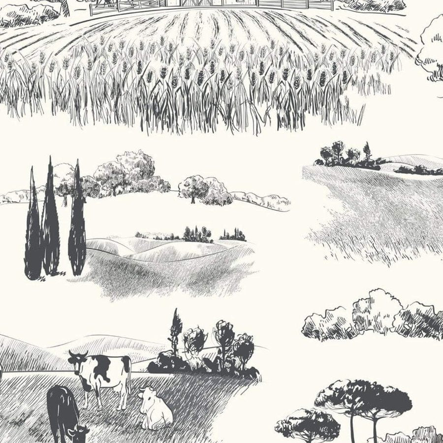 Campagne à l'Encre Noire, le motif seul