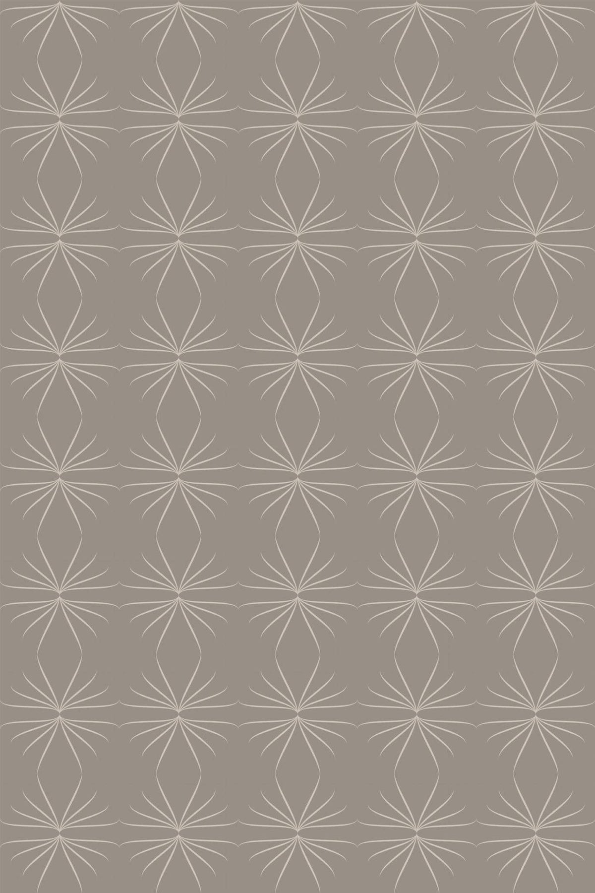 Étoiles au Trait Taupe, le motif seul
