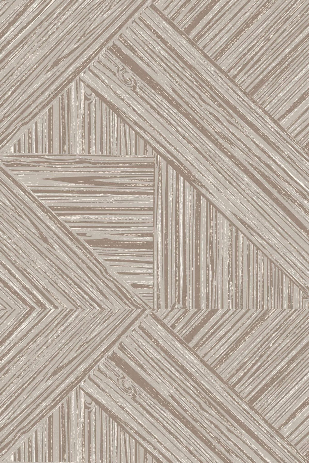 Marqueterie de Bois Taupe, le motif seul
