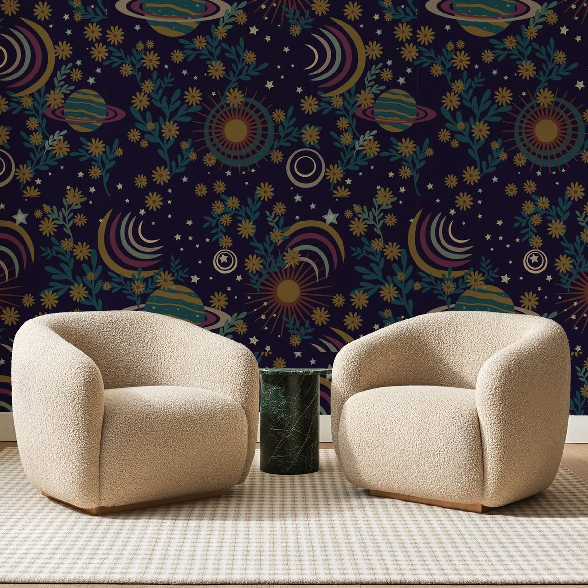 Cosmos Nocturne Aubergine, en situation