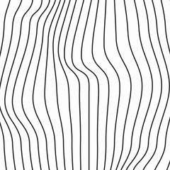 Gros plan de l'impression : un faisceau de lignes serrées et l'écart blanc qui suit.