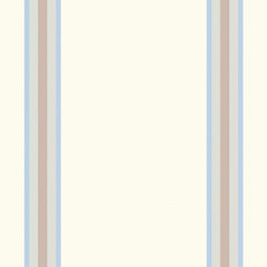 Gros plan de l'impression sur la bande taupe encadrée de deux filets bleu ciel.