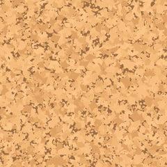 Gros plan de l'impression : éclats anguleux en trois nuances de miel qui se chevauchent, avec des creux brun noisette entre eux.