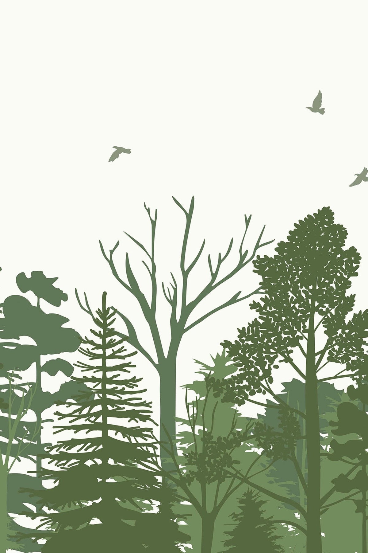 Lisière de Forêt Sauge, le motif seul