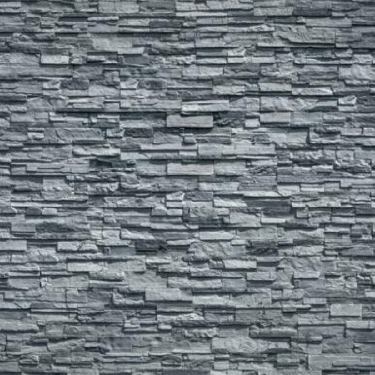 Papier peint panoramique Mur de pierre, parement gris ardoise