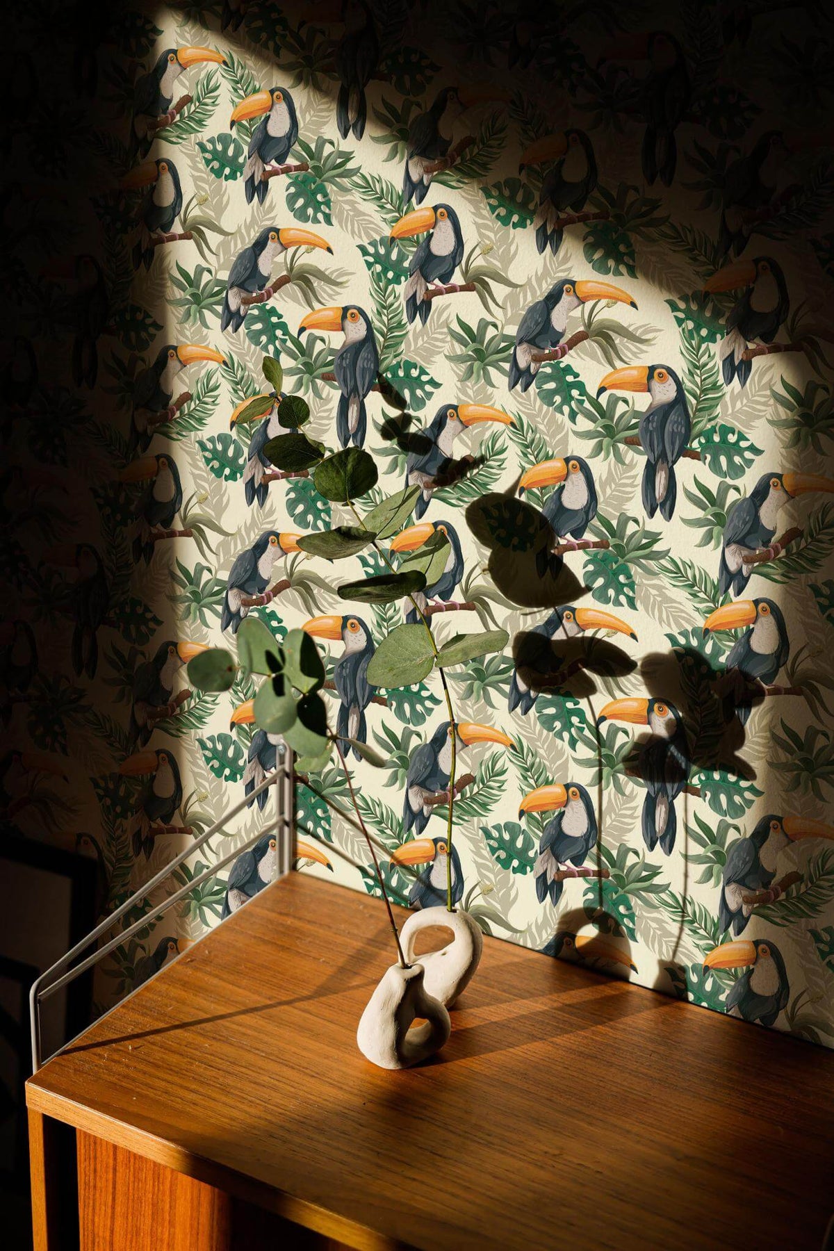 Toucans dans les Palmes Vertes, en situation