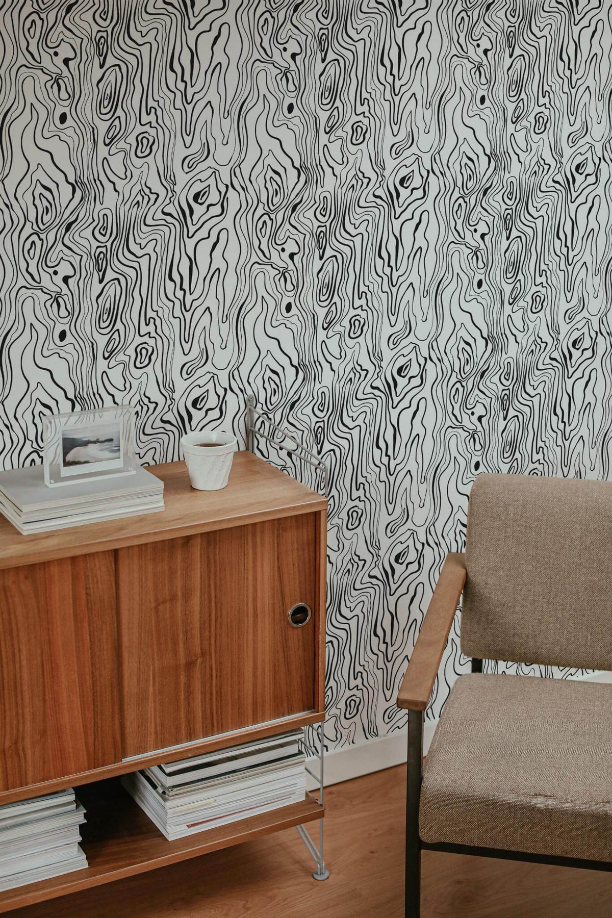 Veinures de Bois Noires, en situation